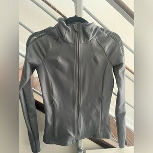 Alo gray athletic jacket